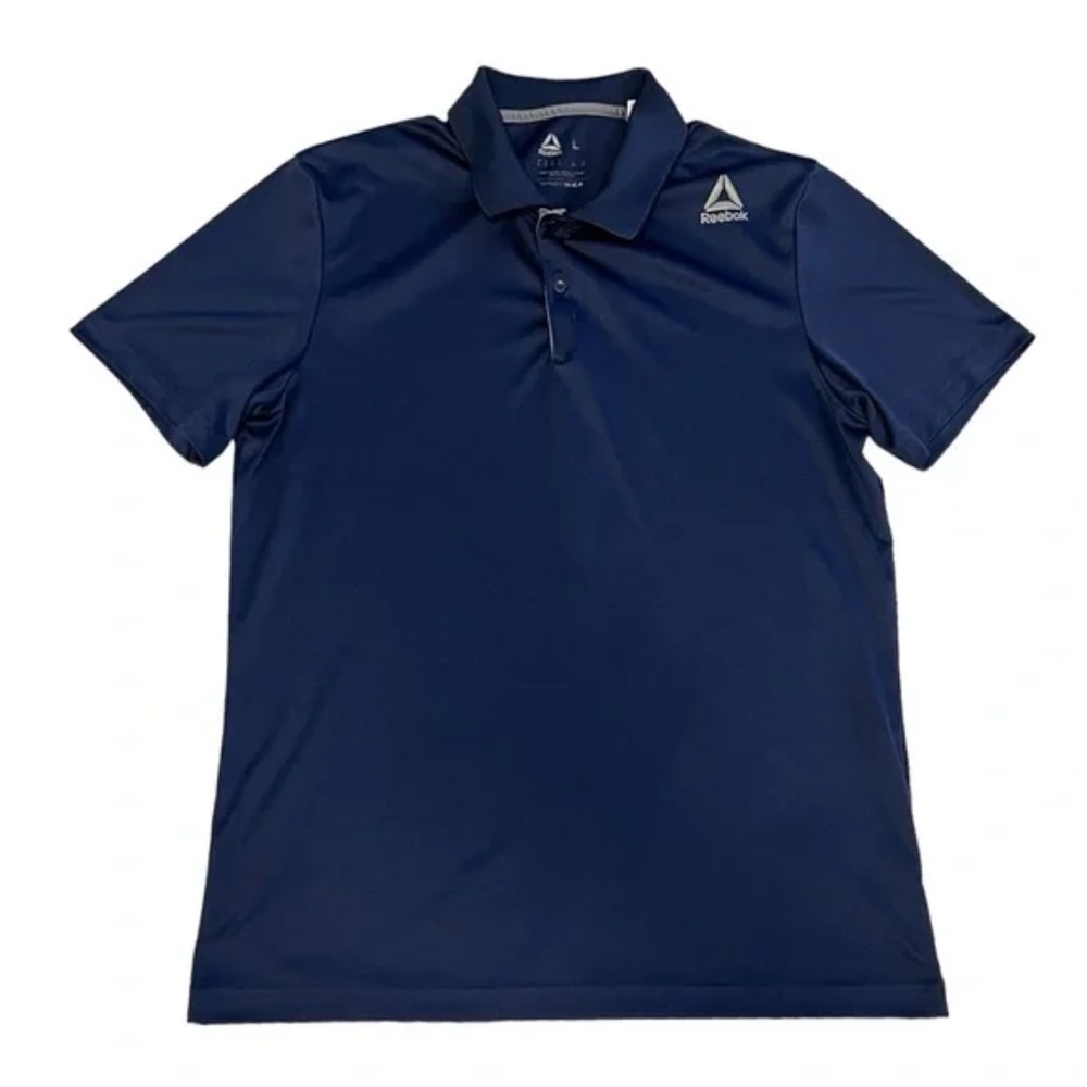 Reebok Clothing Men’s Speedwick Polo Shirt Large Blue